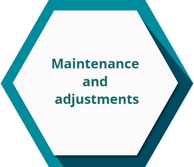 Mantenimiento y ajustes